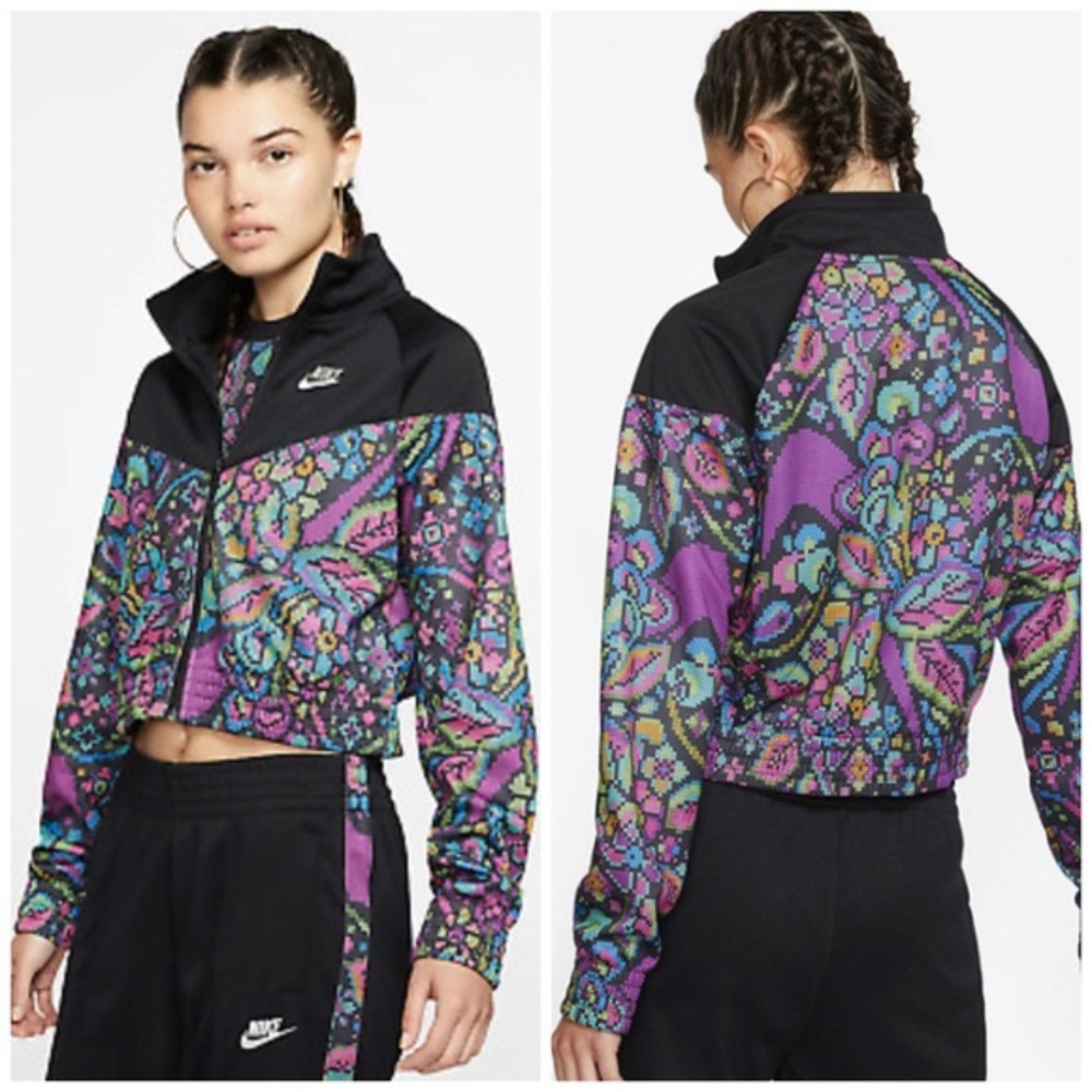 W Nike Printed Jacket - image 1